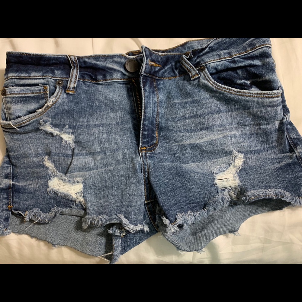 Blue Jean shorts!